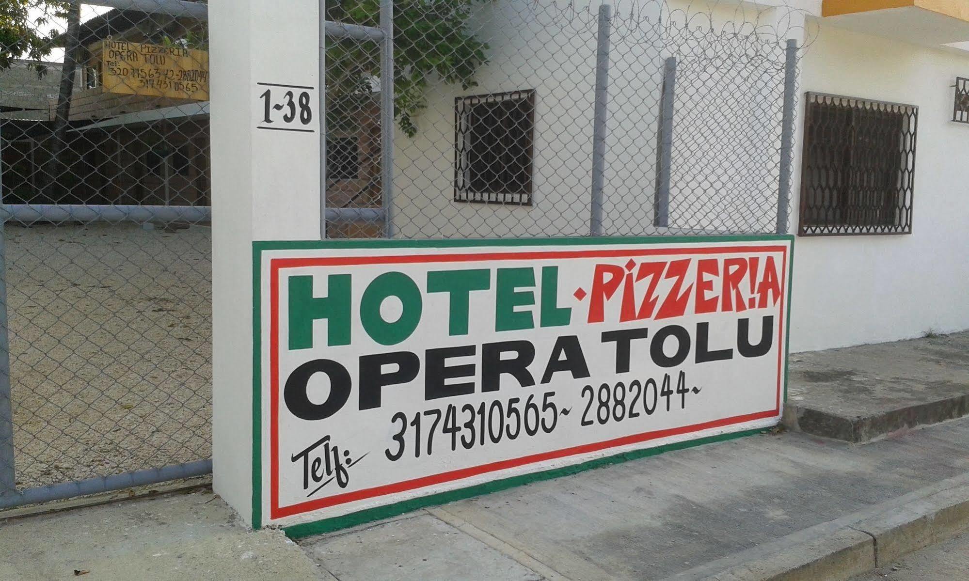 Hotel Pizzeria Opera Tolu Exterior photo